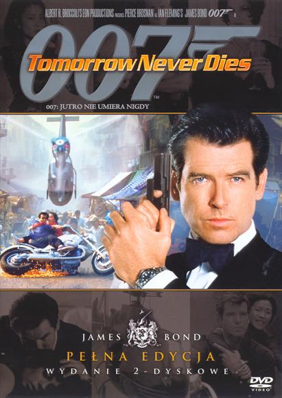Tomorrow Never Dies Movie Poster Print showcasing iconic James Bond imagery.