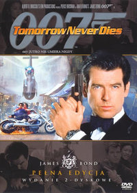 Tomorrow Never Dies Movie Poster Print showcasing iconic James Bond imagery.