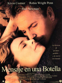 Message in a Bottle Movie Poster Print capturing romance and adventure.