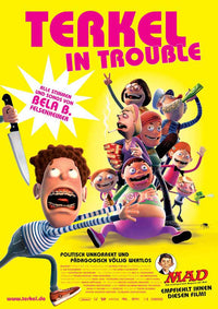 Terkel in Trouble Movie Poster Print featuring vibrant colors and dynamic imagery