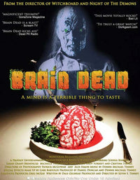 Brain Dead Movie Poster Print featuring vibrant artwork.