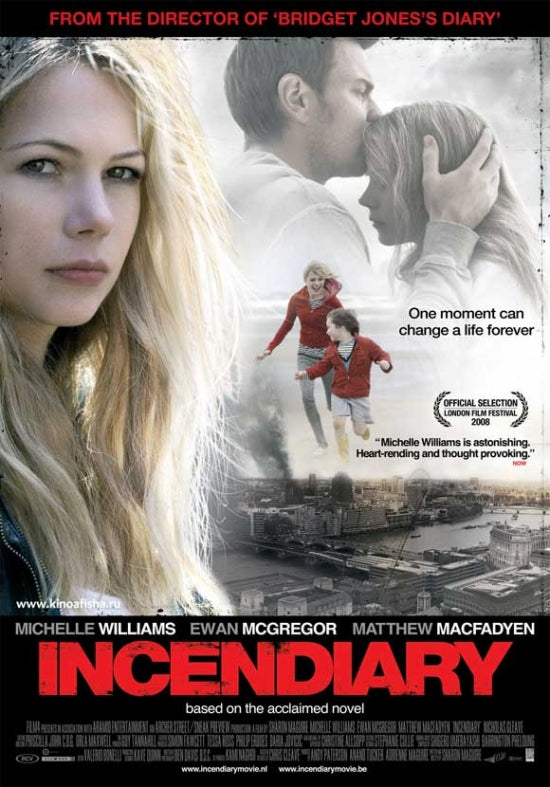 Incendiary Movie Poster Print showcasing intense action and drama.