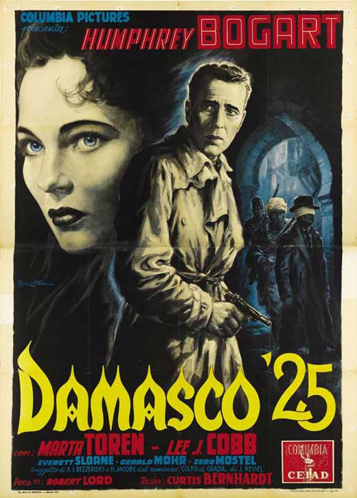 Sirocco Movie Poster Print showcasing classic film art
