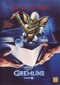 Gremlins Movie Poster Print featuring iconic characters.