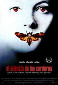 The Silence of the Lambs Movie Poster Print showcasing iconic film imagery.