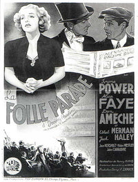 Alexander's Ragtime Band Movie Poster Print showcasing vibrant classic film art.