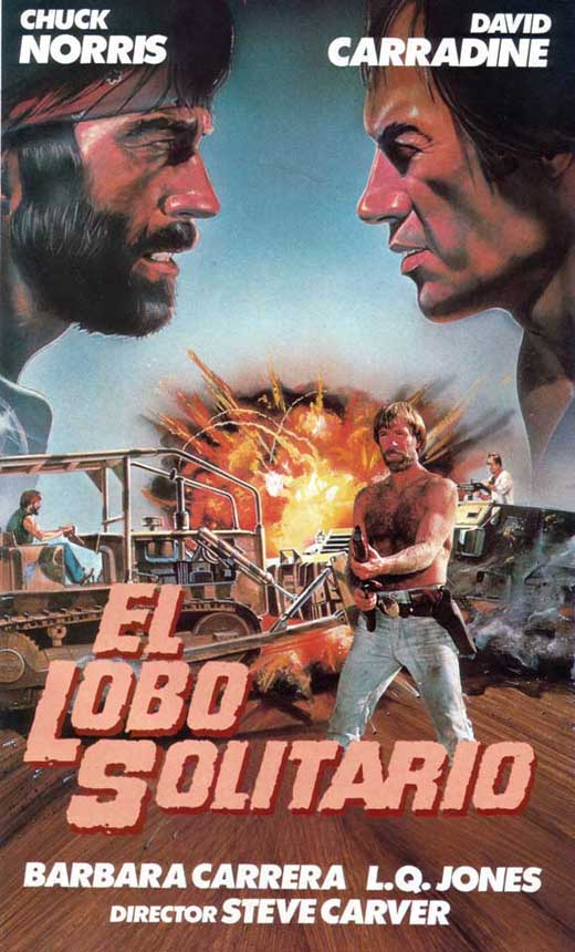 Lone Wolf McQuade Movie Poster Print featuring Chuck Norris