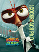 Monsters vs. Aliens Movie Poster Print featuring vibrant colors and animated characters.
