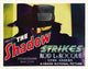 The Shadow Strikes Movie Poster Print showcasing classic cinematic style.