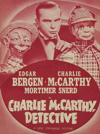 Charlie McCarthy Detective Movie Poster Print