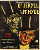 Dr. Jekyll and Mr. Hyde Movie Poster Print showcasing the classic duality theme.