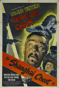 The Shanghai Chest Movie Poster Print featuring vibrant colors and cinematic details.