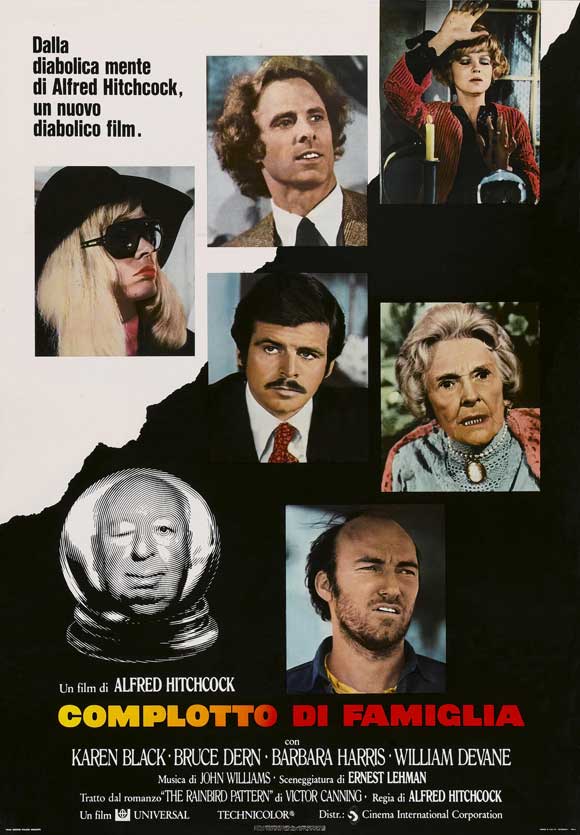 Family Plot Movie Poster Print showcasing classic film art.