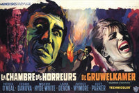 Chamber of Horrors Movie Poster Print featuring classic horror art.