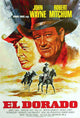 El Dorado Movie Poster Print showcasing classic western artwork.