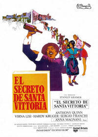 The Secret of Santa Vittoria Movie Poster Print - Classic Film Art