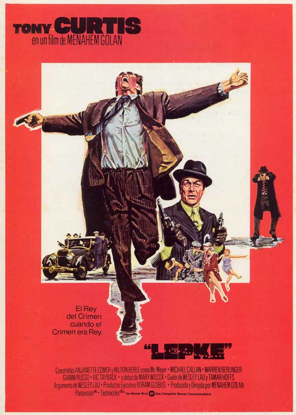Lepke Movie Poster Print showcasing striking visual art