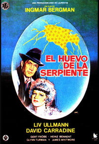The Serpent's Egg Movie Poster Print showcasing captivating artwork.