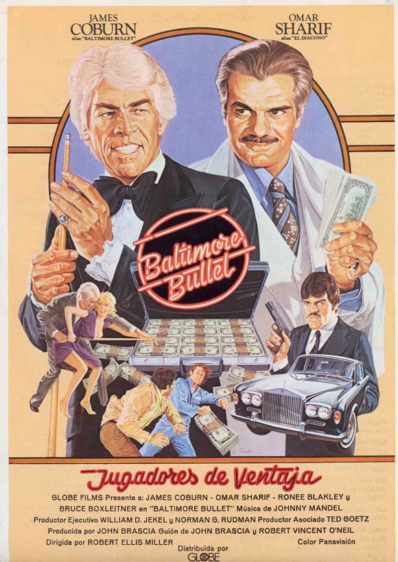 The Baltimore Bullet Movie Poster Print showcasing vibrant film art.