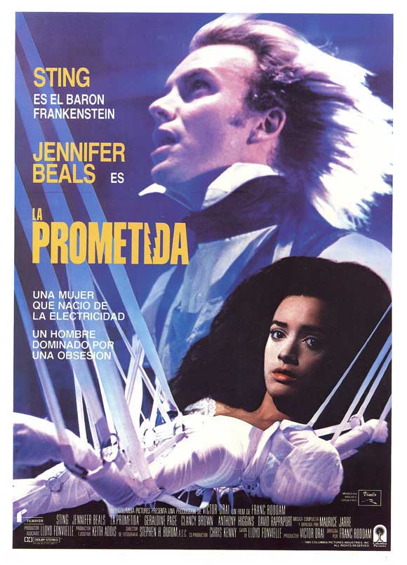 The Bride Movie Poster Print showcasing vibrant colors and intricate details.