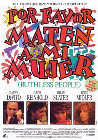 Ruthless People Movie Poster Print - Classic Comedy Artwork