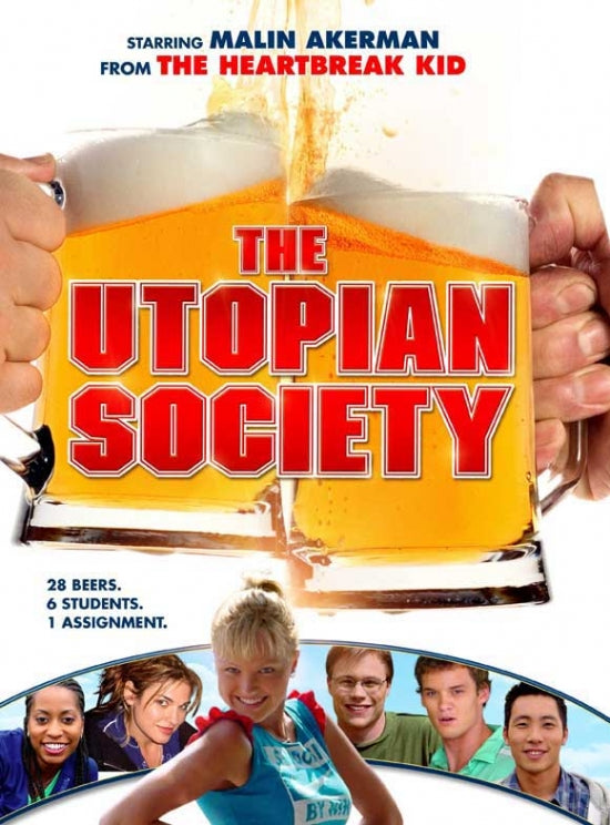 The Utopian Society Movie Poster Print featuring vivid colors and captivating design.