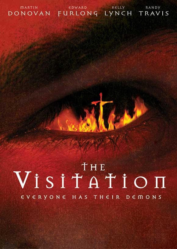 The Visitation Movie Poster Print featuring eerie imagery for horror movie fans.