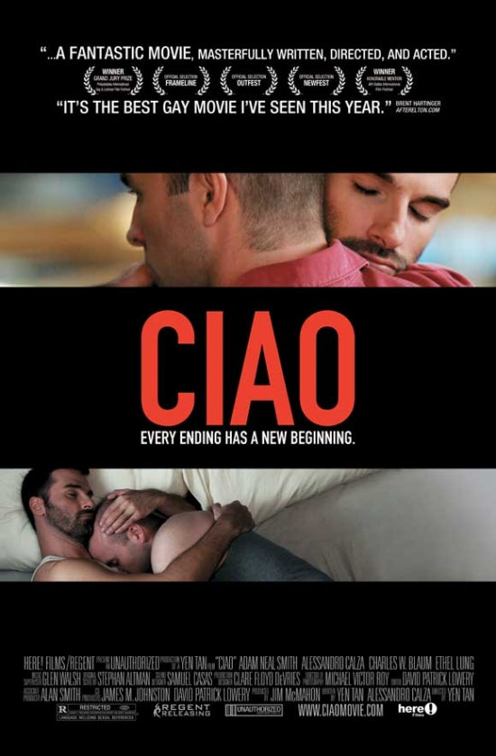 Ciao Movie Poster Print showcasing cinematic art.