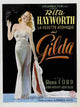 Gilda Movie Poster Print showcasing classic film art.