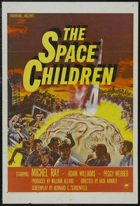 The Space Children Movie Poster Print showcasing vibrant artwork.