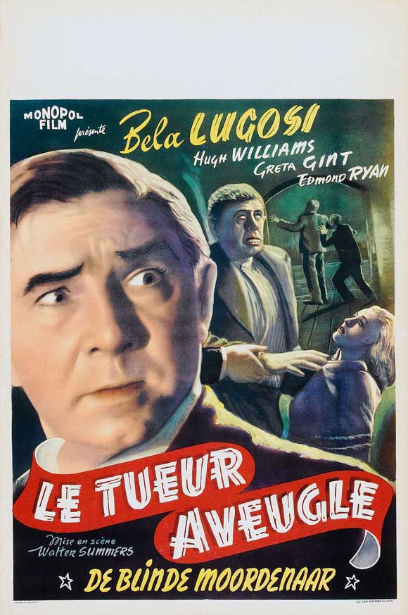 The Dark Eyes of London movie poster print showcasing classic cinema.