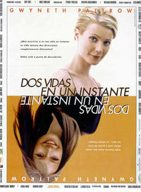 Sliding Doors Movie Poster Print showcasing the film's themes of choice and chance.