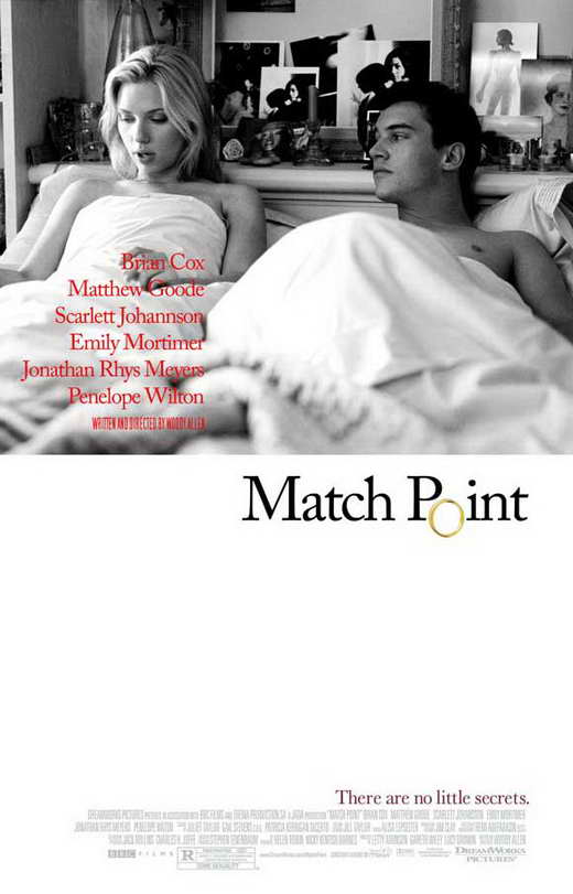 Match Point Movie Poster Print showcasing cinematic artwork.
