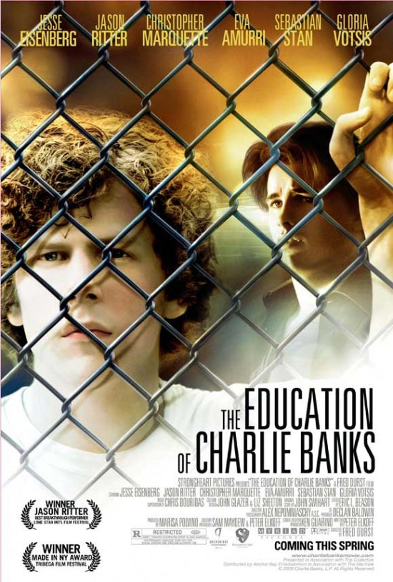 The Education of Charlie Banks Movie Poster - vibrant artwork