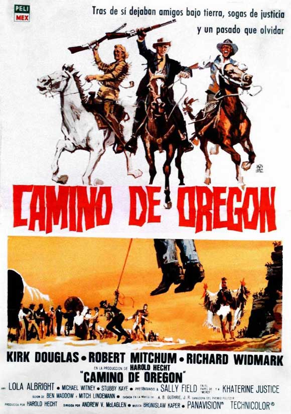 The Way West Movie Poster Print showcasing classic cinema art.