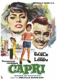 It Started in Naples Movie Poster Print showcasing classic cinema.