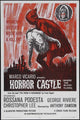 Horror Castle Movie Poster Print showcasing eerie ambiance