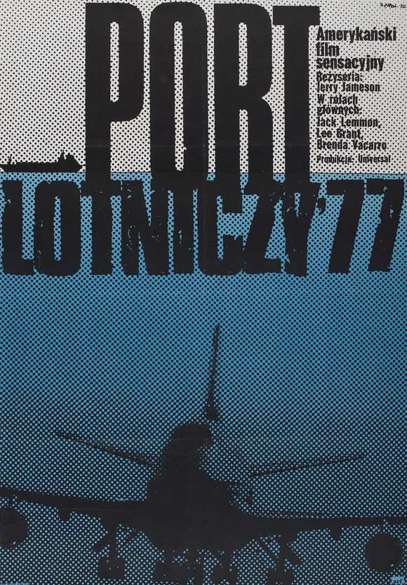 Airport '77 Movie Poster Print showcasing classic film art