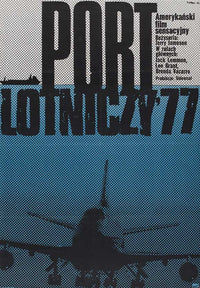 Airport '77 Movie Poster Print showcasing classic film art
