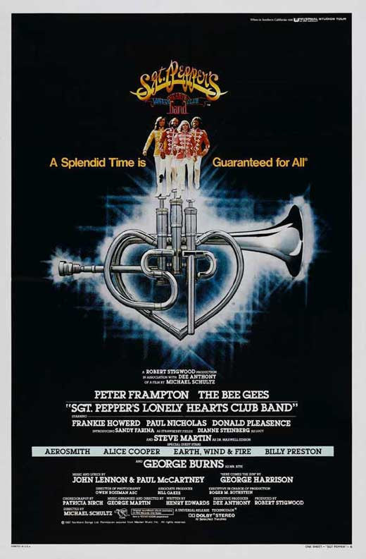 Sgt. Pepper's Lonely Hearts Club Band Movie Poster Print 27x40