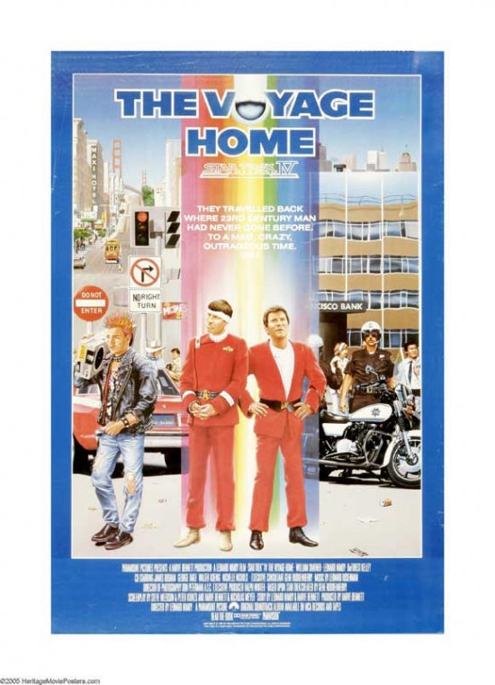 Star Trek IV: The Voyage Home Movie Poster Print