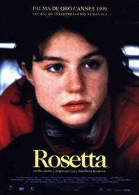 Rosetta Movie Poster Print showcasing vibrant colors and striking imagery.