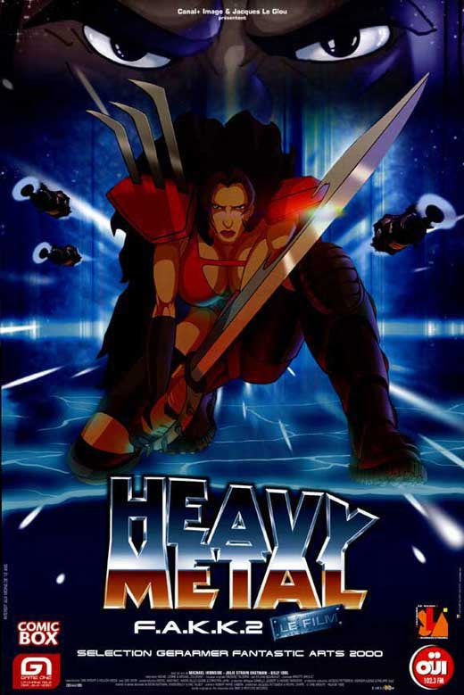 Heavy Metal 2000 Movie Poster Print (11x17) - Item #MOVEJ5501