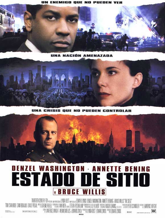 The Siege Movie Poster Print showcasing intense action and drama.