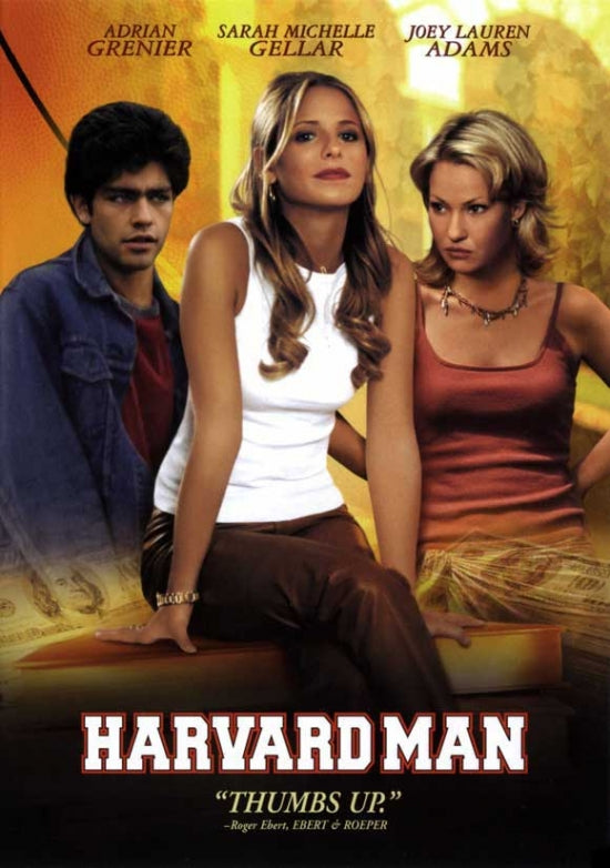 Harvard Man Movie Poster showcasing a compelling film design