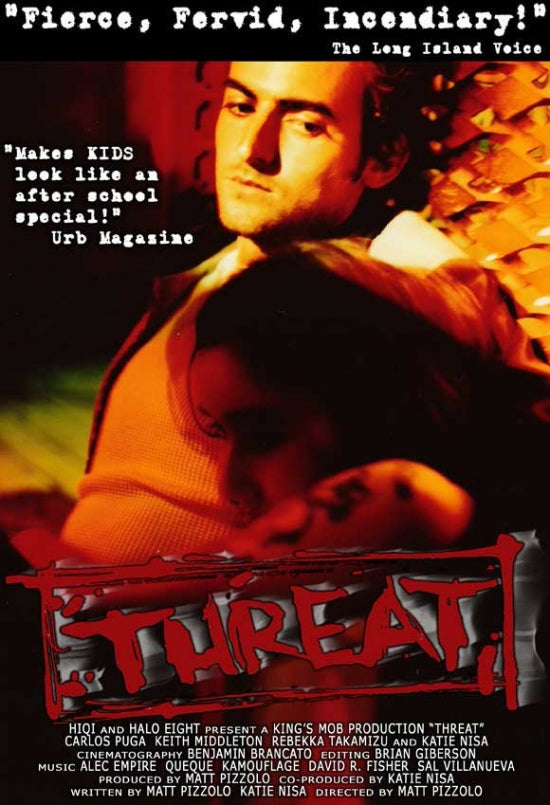 Threat Movie Poster Print showcasing dramatic cinematic art.
