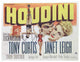 Houdini Movie Poster Print featuring the legendary escape artist.