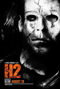 Halloween 2 Movie Poster Print featuring classic horror film art.