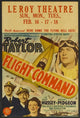Flight Command Movie Poster Print featuring aviation theme.