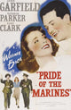 Pride of the Marines Movie Poster Print showcasing heroism and valor.